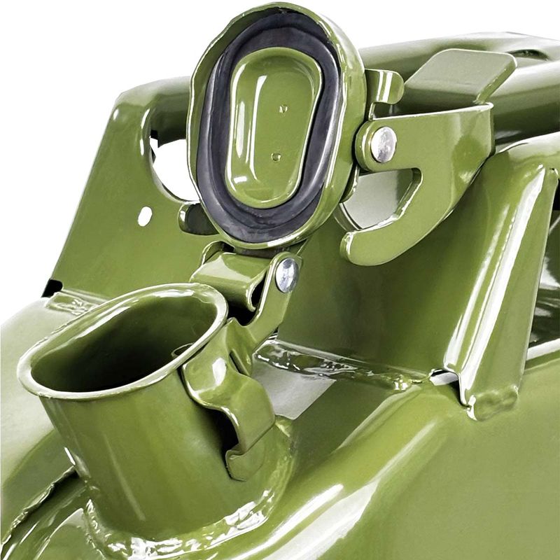 Galão Metálico Para Transferência de Combustíveis 20L - Verde (2064) - Lupus