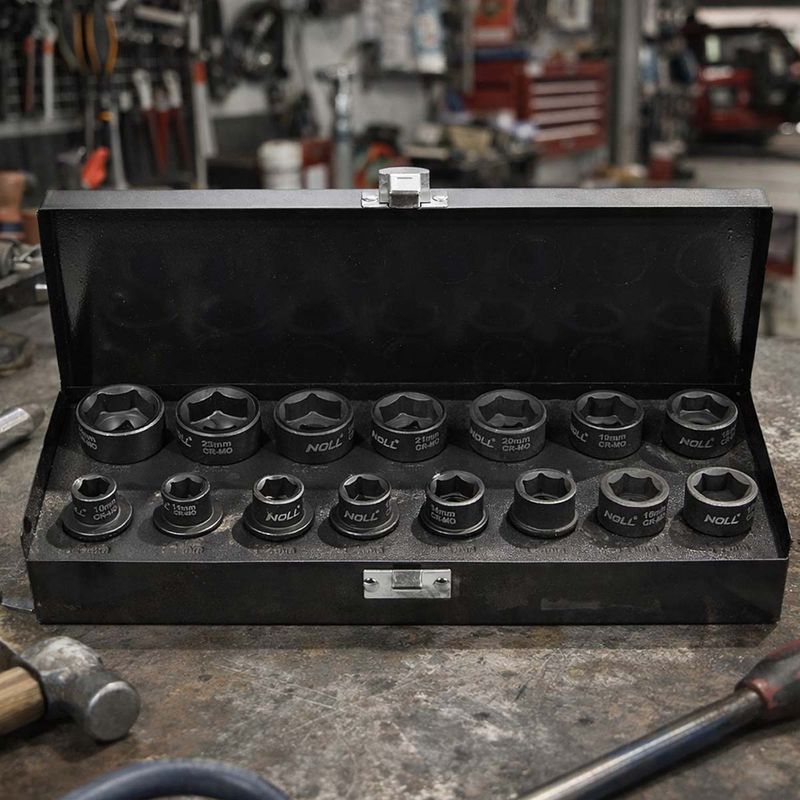 Jogo de Soquete Universal de Impacto 1/2'' 10 à 24mm (435,0197) - Noll