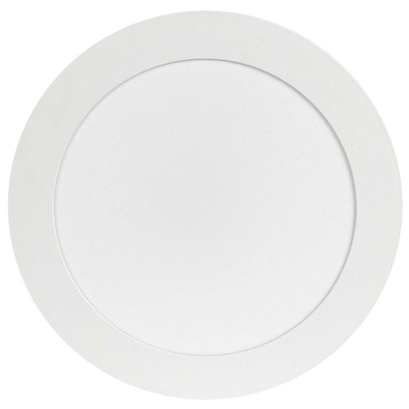 Plafon Redondo de Embutir Branco 12W - 6500K (520,0080) - Noll LED