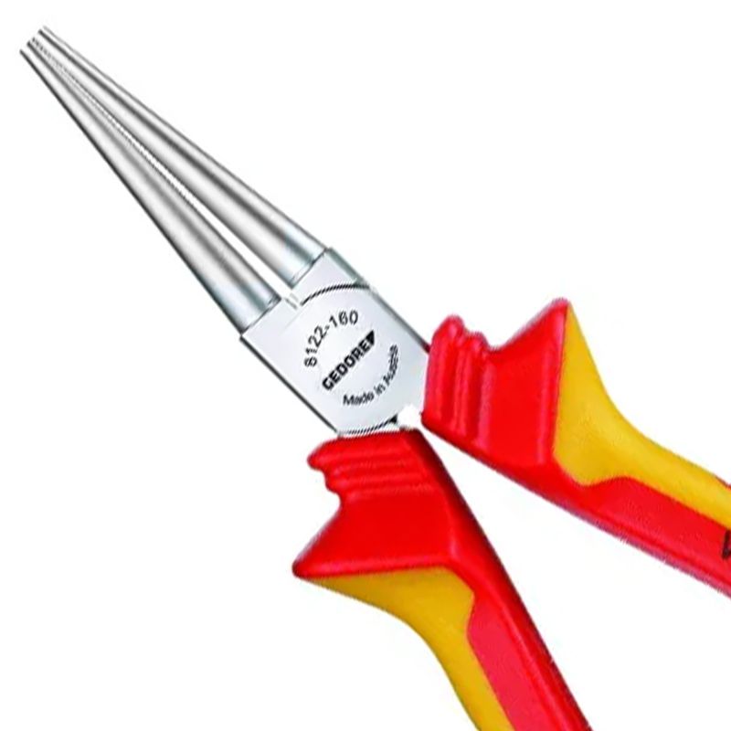 Alicate de Bico Longo Redondo Isolado EN 60900 - 6.1/4'' (091842) - Gedore