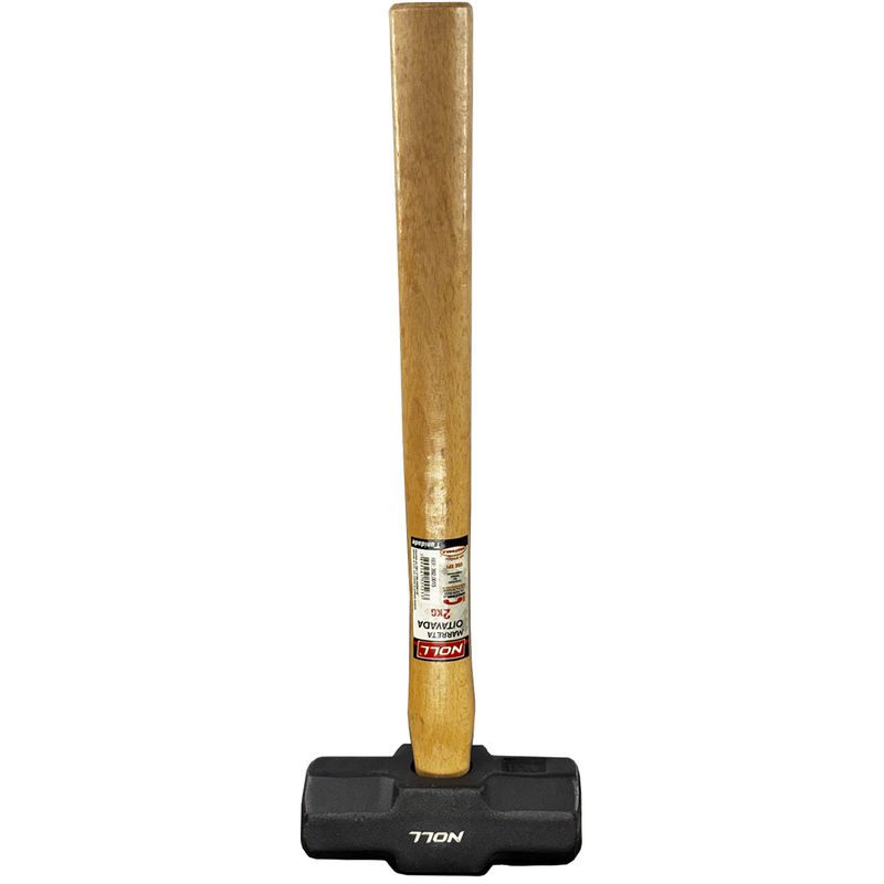 Marreta Oitavada Com Cabo de Madeira 2kg (392,0015) - Noll
