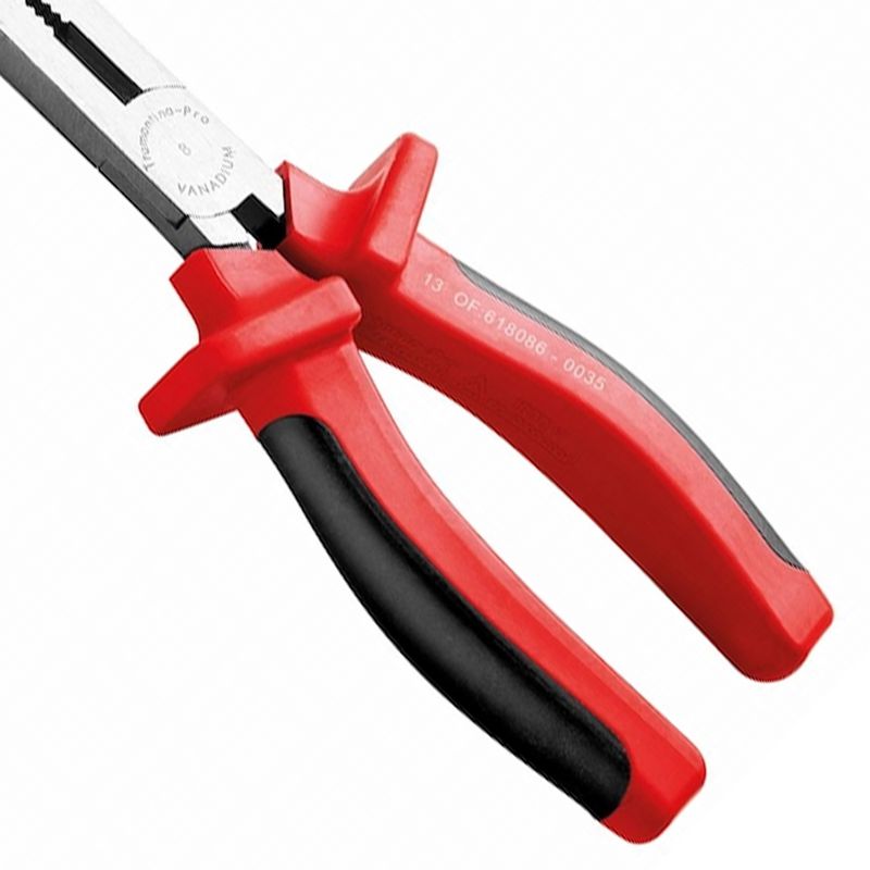 Alicate Meia Cana Isolado IEC 60900 - 8'' Tramontina PRO