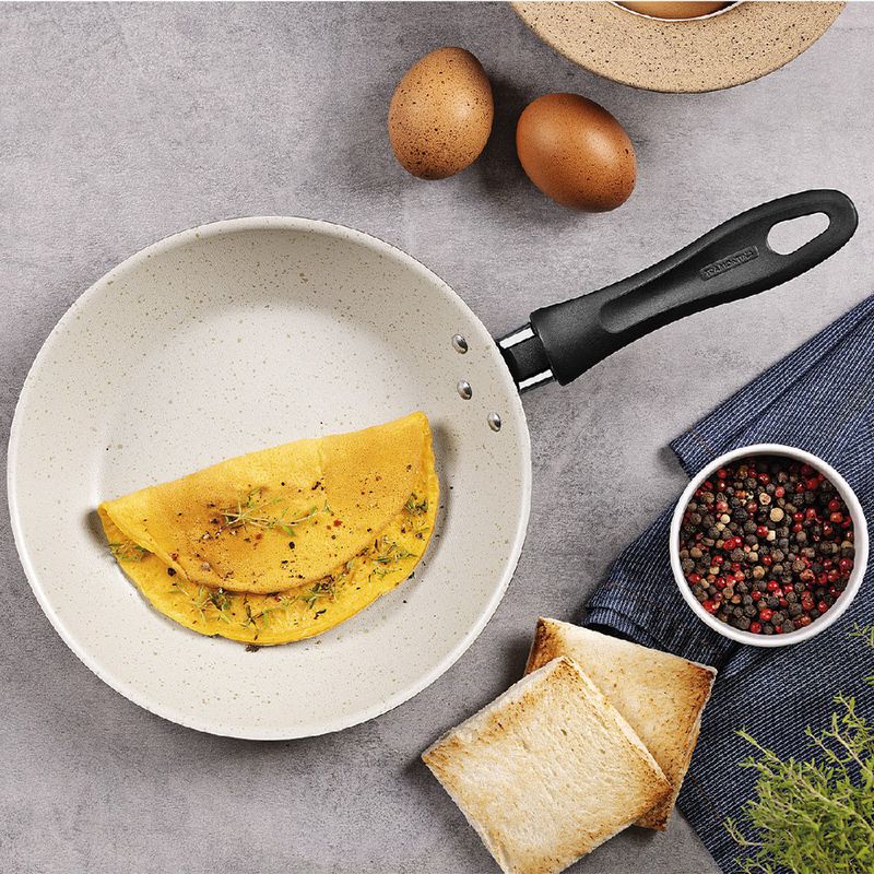 Frigideira Lins em Alumínio Antiaderente 20cm / 0,8L Bege (27805/335) - Tramontina