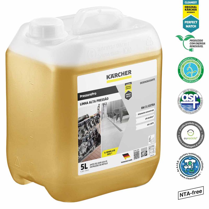 Desengraxante Para Limpeza de Oficinas, Indústrias e Equipamentos 5L (9.381.498.0) - Karcher