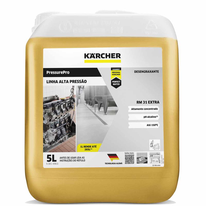 Desengraxante Para Limpeza de Oficinas, Indústrias e Equipamentos 5L (9.381.498.0) - Karcher