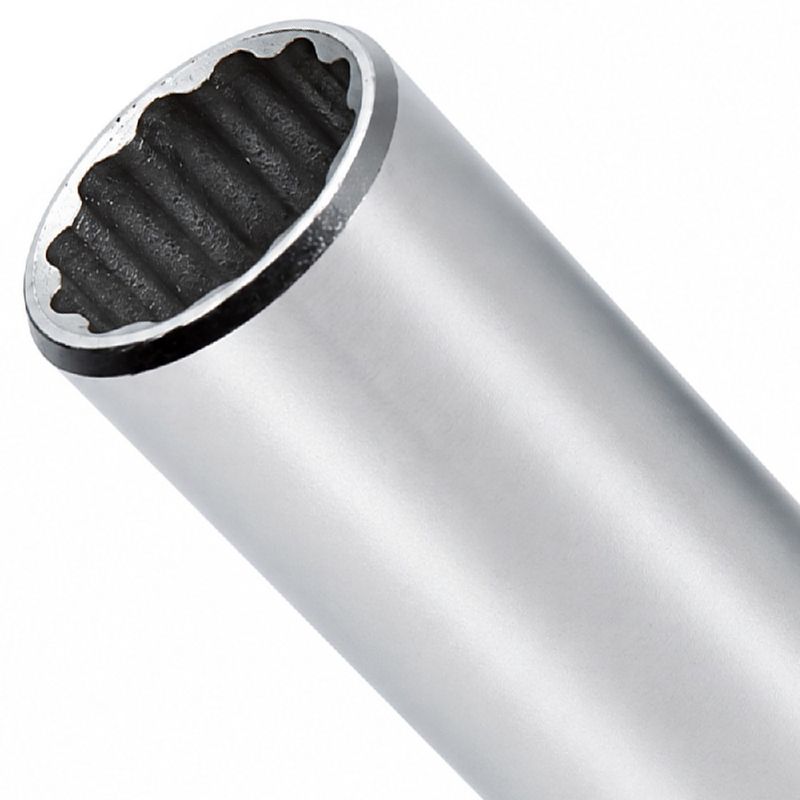 Soquete Estriado Longo 1/2'' x 19mm (015704) - Gedore