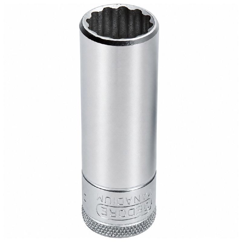 Soquete Estriado Longo 1/2'' x 19mm (015704) - Gedore
