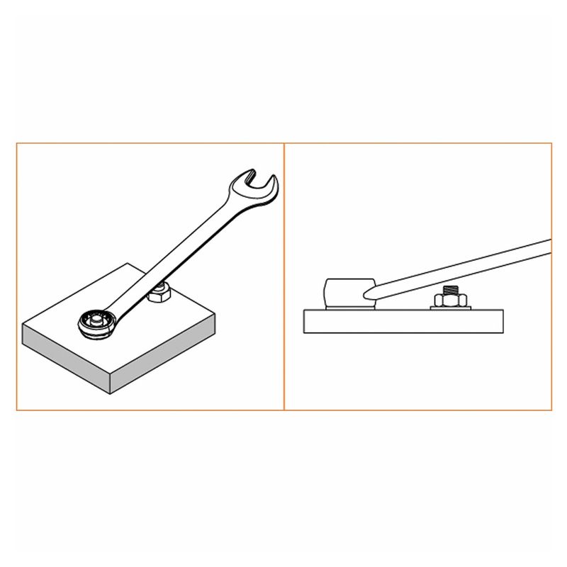 Chave Combinada Plana 55mm (44650/155) - Tramontina Pro