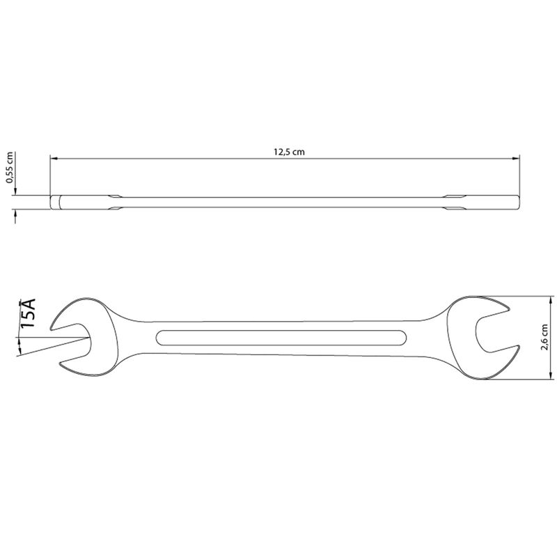 Chave Fixa 10 x 11mm (41120/103) - Tramontina