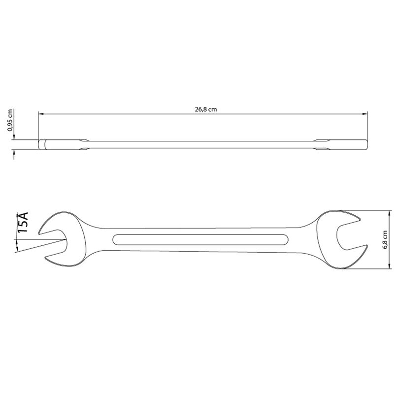 Chave Fixa 27 x 32mm (41120/112) - Tramontina