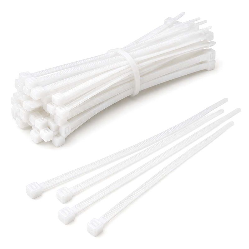 Abraçadeira de Nylon Natural 7,60 x 300mm Com 100 Unidades (80,0045) - Noll