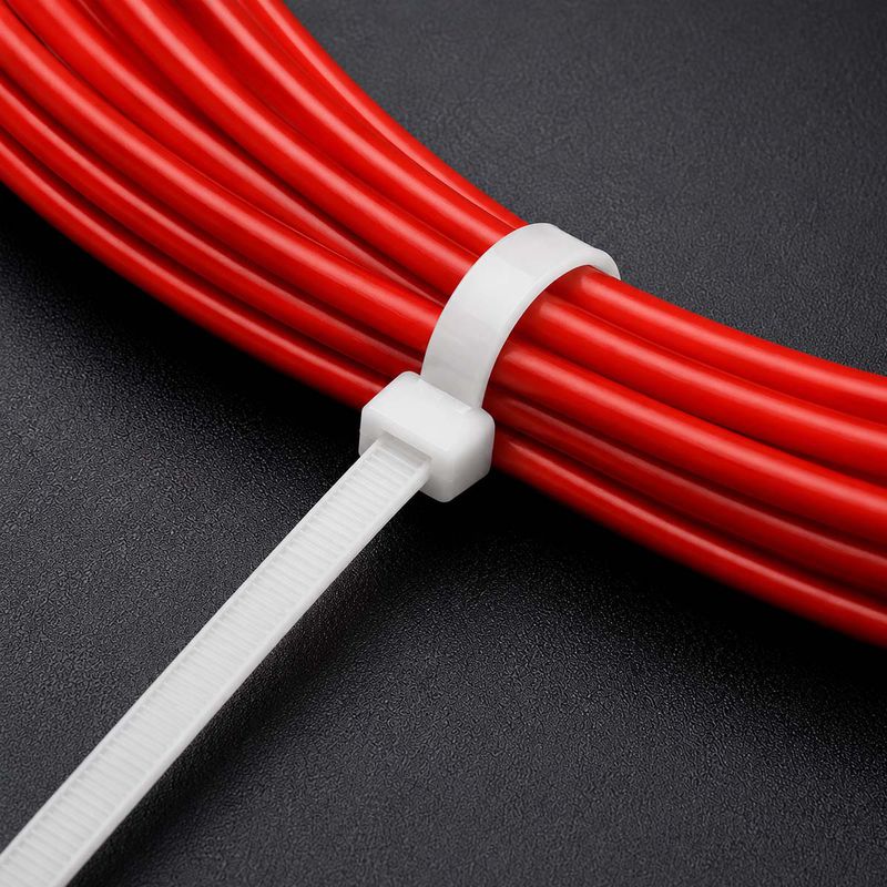 Abraçadeira de Nylon Natural 7,60 x 300mm Com 100 Unidades (80,0045) - Noll