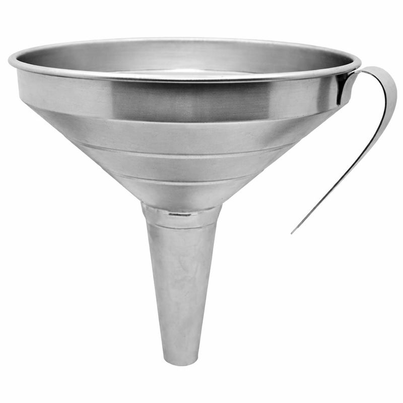 Funil Metálico Grande Para Trator Com Tela (1111-09) - Lupus