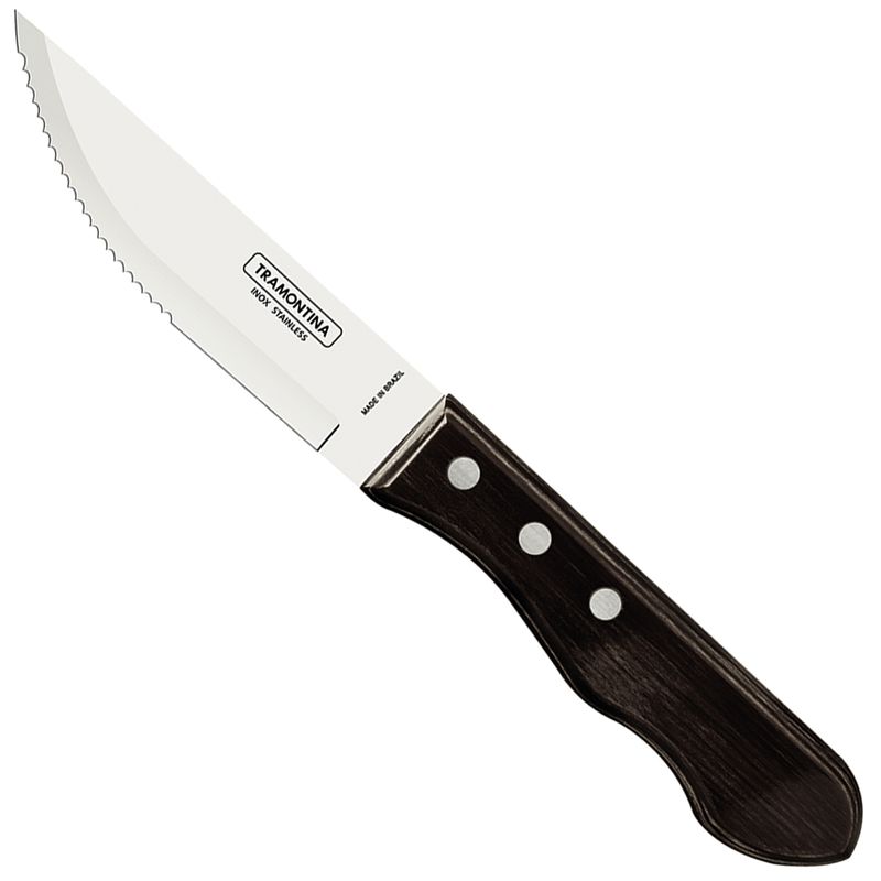 Jogo de Talheres Para Churrasco Polywood Com 12 Peças Castanho (21199/996) - Tramontina