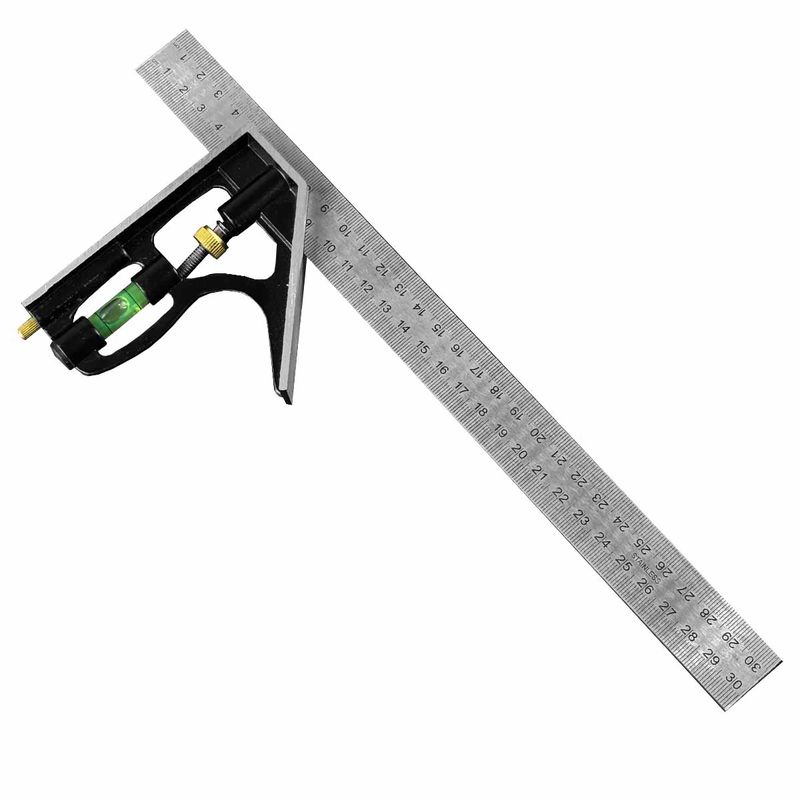 Esquadro Combinado Multifuncional 12'' - 300mm (A23911) - Alcor