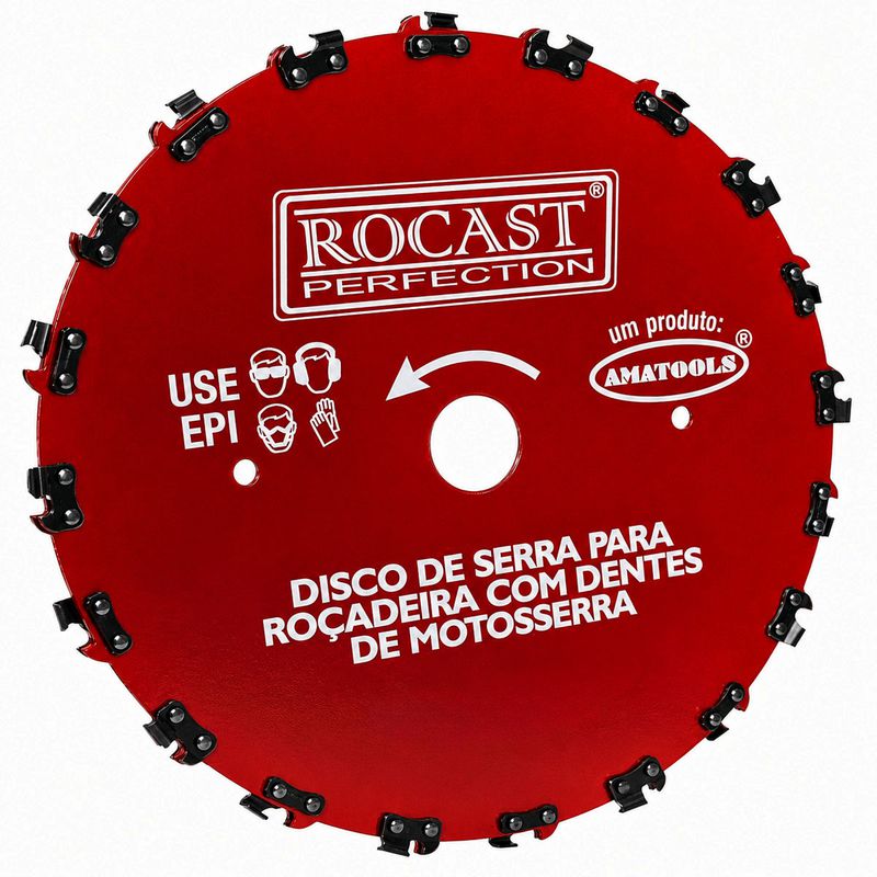 Disco de Serra Para Roçadeira 230mm x 20D (305,0010) - Rocast