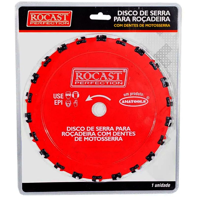 Disco de Serra Para Roçadeira 230mm x 20D (305,0010) - Rocast