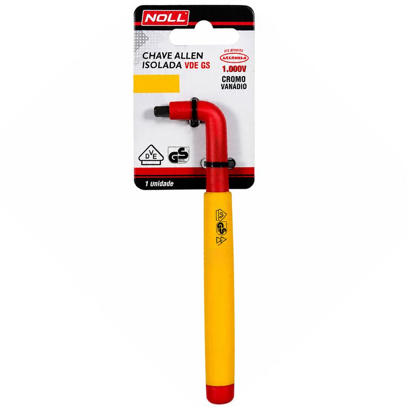 Chave Allen Isolada VDE 5mm (678,0003) - Noll