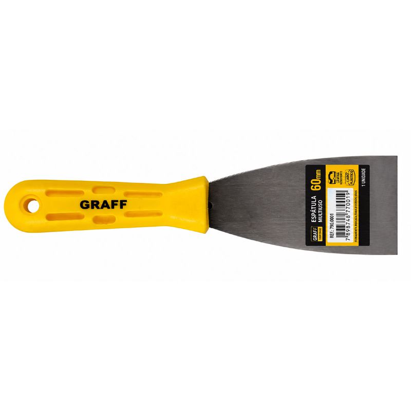 Espátula Multiuso Com Cabo Plástico 60mm (790,0001) - Graff Vantage