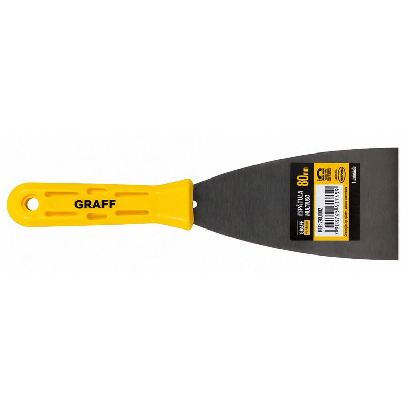 Espátula Multiuso Com Cabo Plástico 80mm (790,0002) - Graff Vantage
