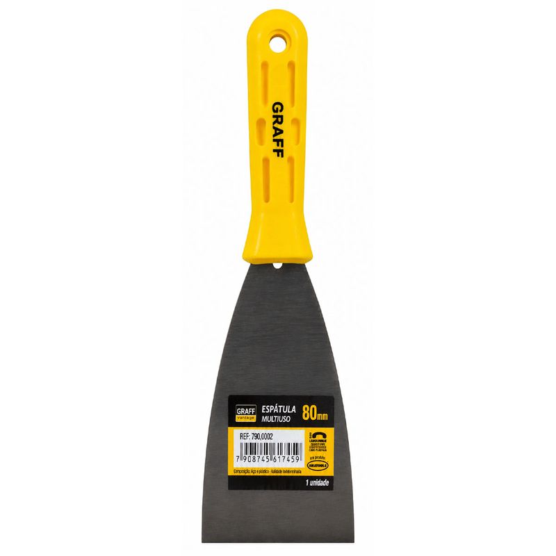 Espátula Multiuso Com Cabo Plástico 80mm (790,0002) - Graff Vantage