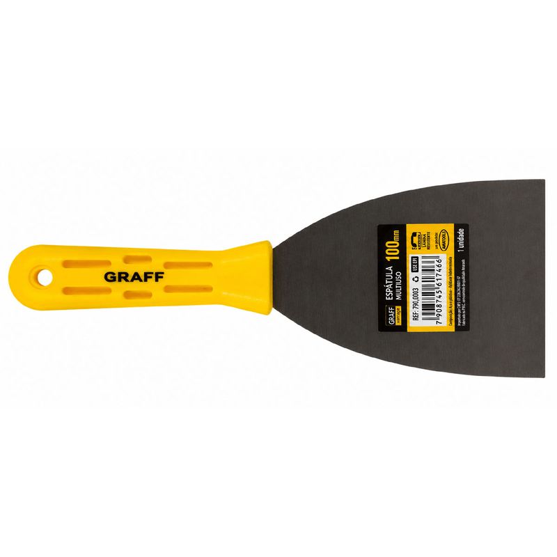 Espátula Multiuso Com Cabo Plástico 100mm (790,0003) - Graff Vantage