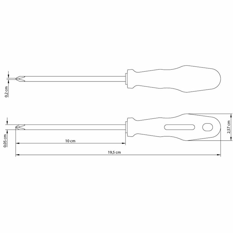 Chave Phillips 3/16'' x 4'' (41505/021) - Tramontina