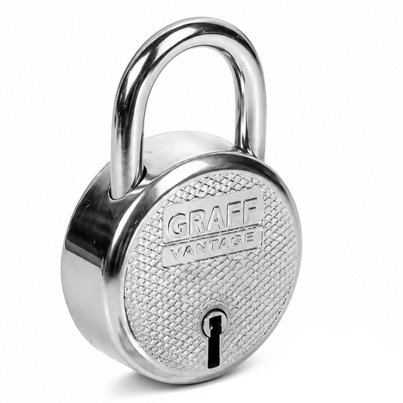 Cadeado em Aço Com 3 Chaves 30mm (704,0001) - Graff Vantage
