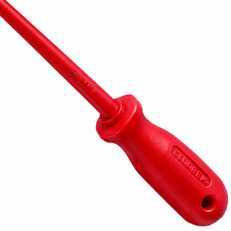 Chave de Fenda Simples isolada 1/8'' x 4'' (035150) - Gedore