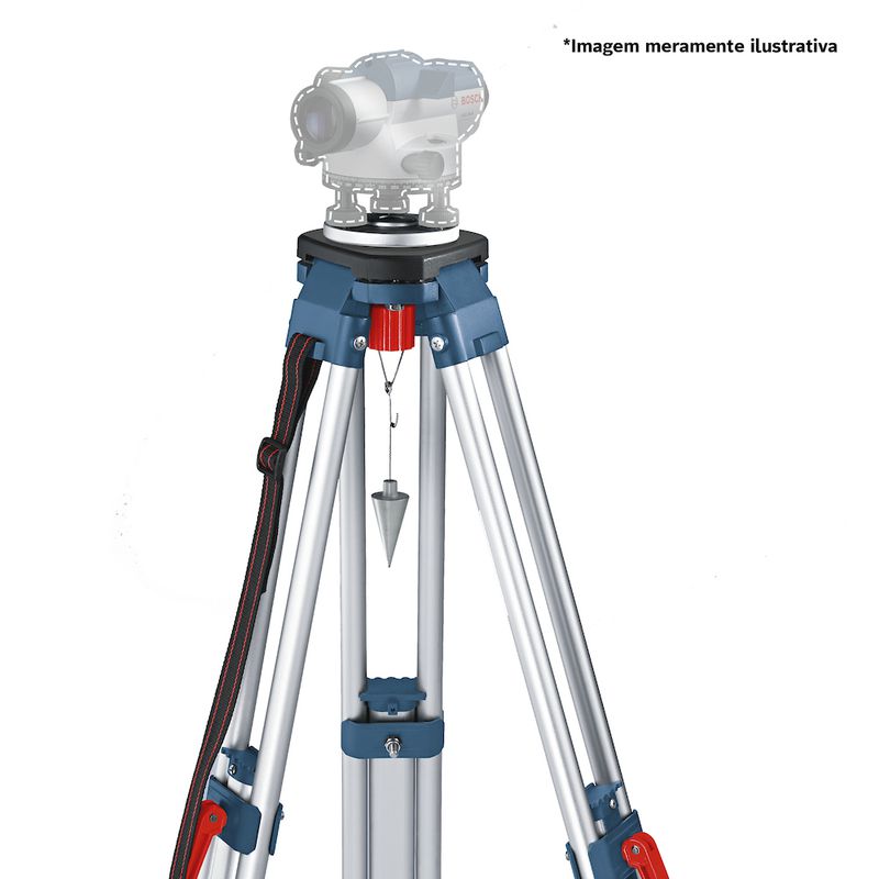 Tripé Bosch BT 160 Professional para nivelador, 1,6m