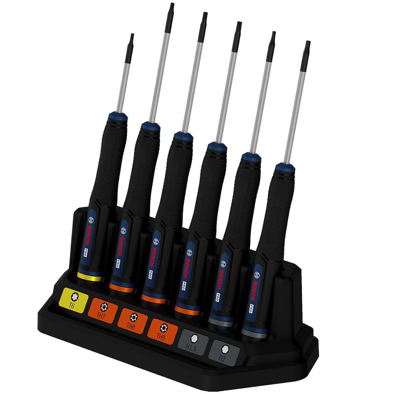 Chave de Precisão TX / TH / H Com 6 Peças (1600A039PM) - Bosch Pro