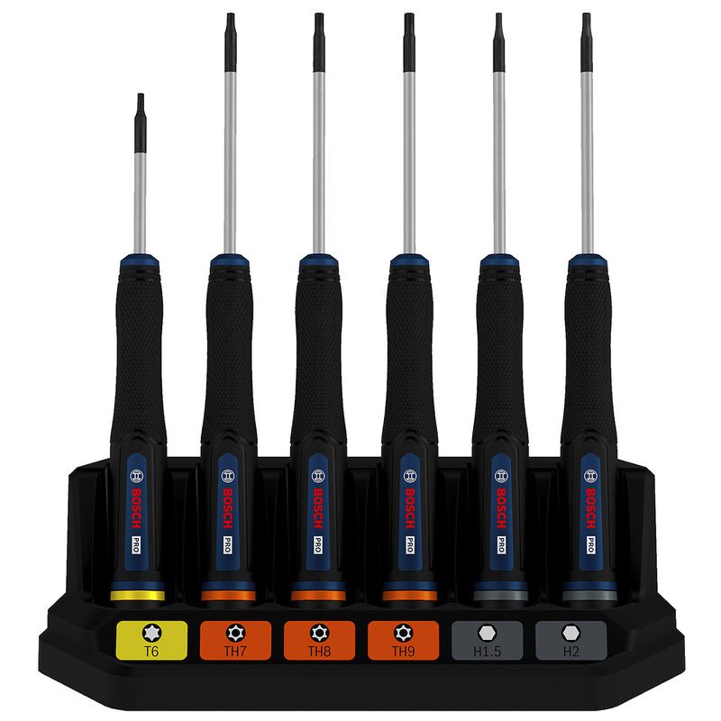 Chave de Precisão TX / TH / H Com 6 Peças (1600A039PM) - Bosch Pro