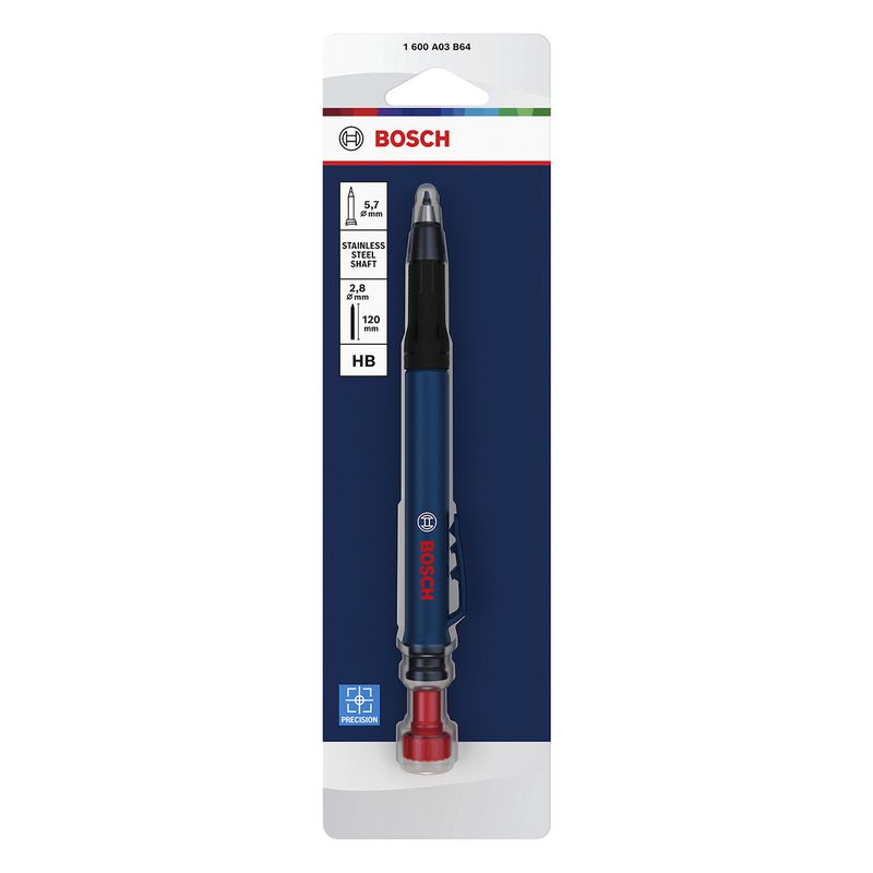 Lápis Mecânico Marcador de Furos Profundos (1600A03B64) - Bosch Pro