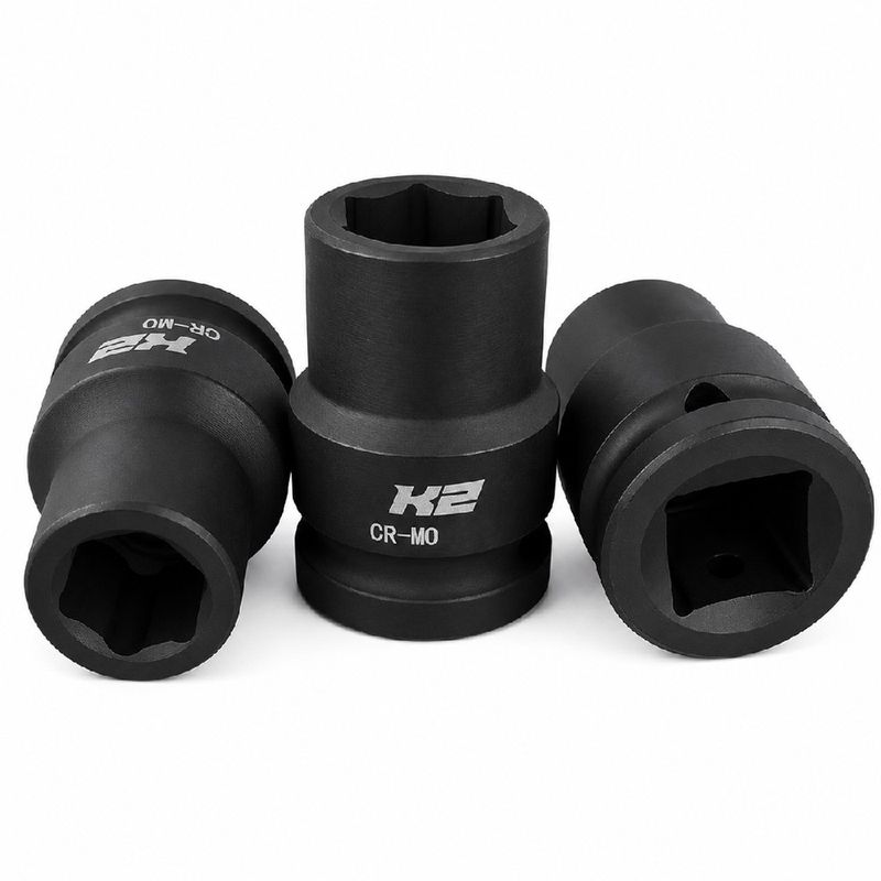 Soquete de Impacto Sextavado 3/4'' em Milímetros - K2