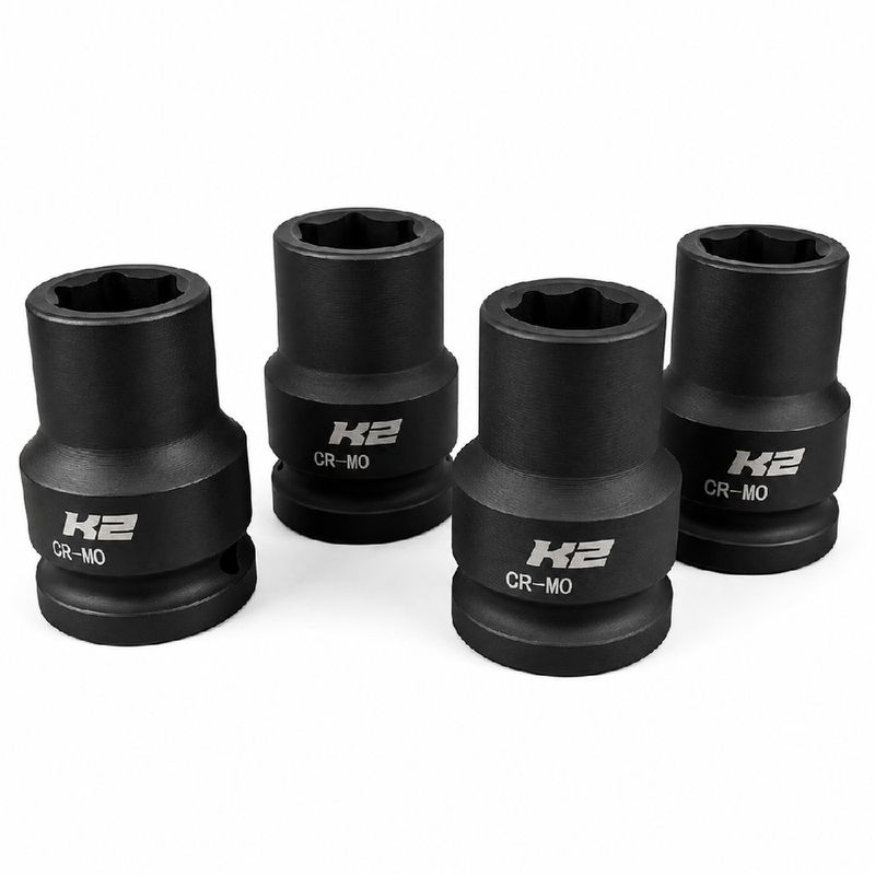 Soquete de Impacto Sextavado 3/4'' em Milímetros - K2