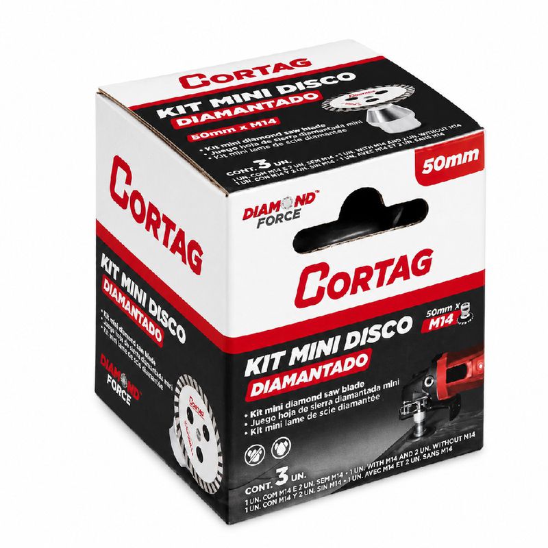 Mini Disco Diamantado M14 / 50mm (62979) - Cortag
