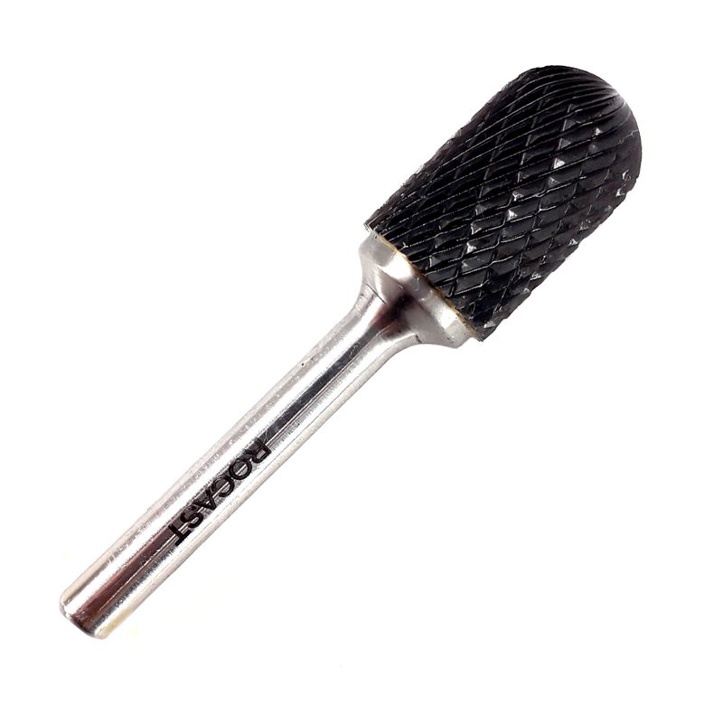 Lima Rotativa Cilíndrica Com Raio em Metal Duro 16mm (45,0021) - Rocast