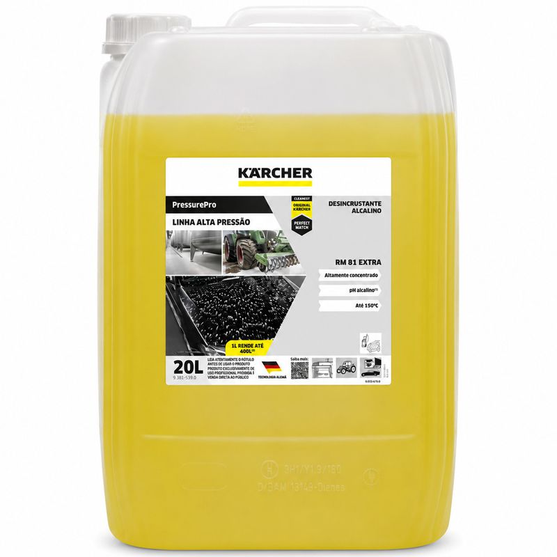 Desincrustante Alcalino Para Limpeza Industrial 20L (9.381.539.0) - Karcher