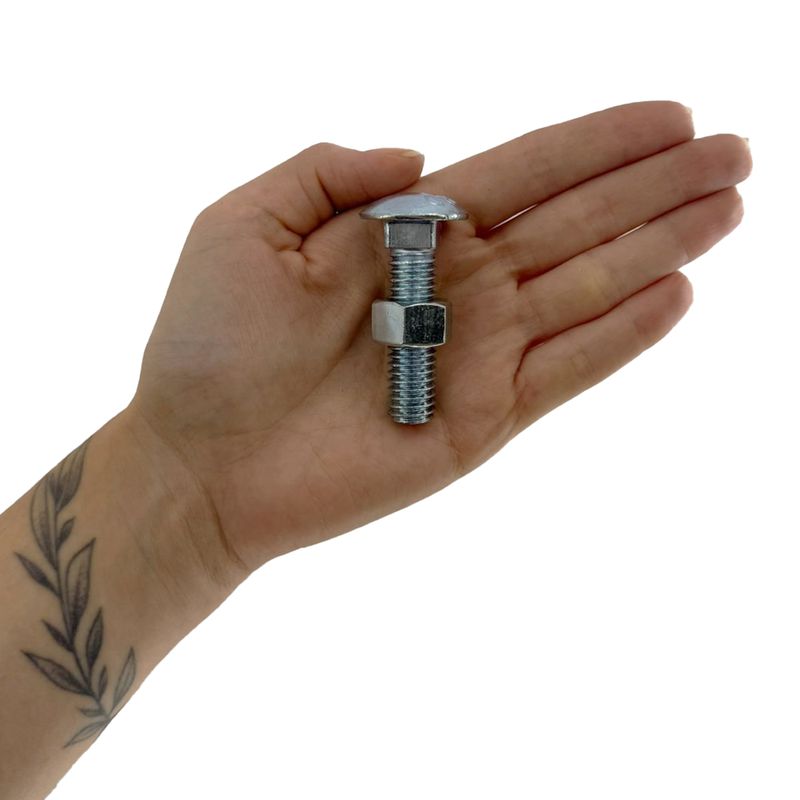 Kit Parafuso Francês Com Porca 1/2'' x 2'' (53,0031) - Nord