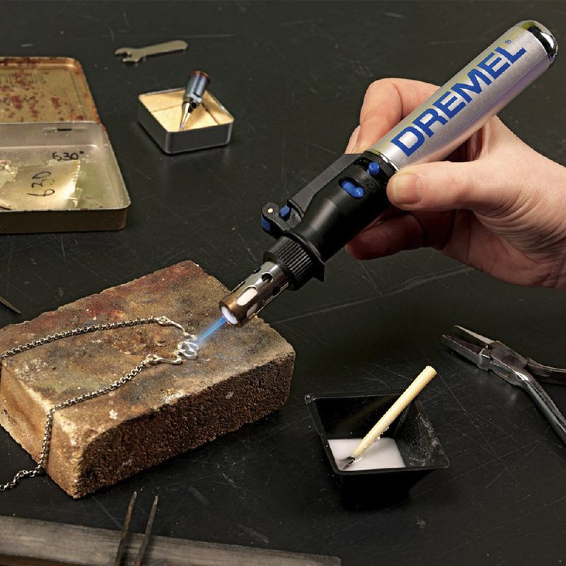 Versatip Pirógrafo e Soldador a Gás Com 07 Acessórios (F0132000LA) - Dremel