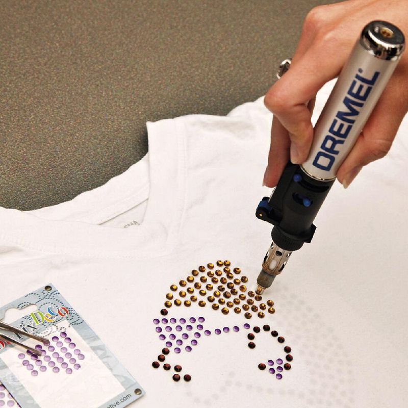 Versatip Pirógrafo e Soldador a Gás Com 07 Acessórios (F0132000LA) - Dremel