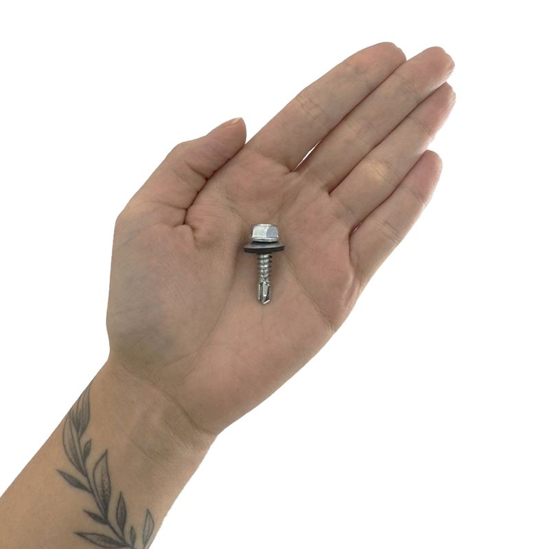 Kit Parafuso Autobrocante Com Cabeça Sextavada e Arruela 6,3mm x 1'' (16,0011) - Nord
