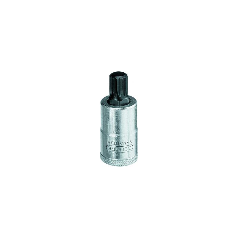 Soquete Multidentado 1/2''x6mm (Ref. INX 19-6mm) - GEDORE