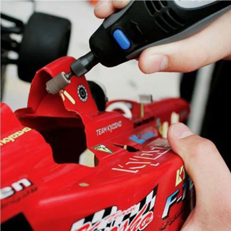Tubo de Lixa 408 1/2 pol. Grana 60 Dremel 408 6 Unidades - Dremel