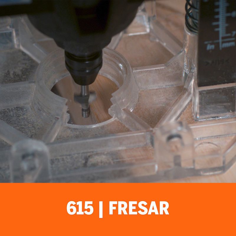 Fresa Para Arredondado De Cantos Em Madeira 615 - Dremel 