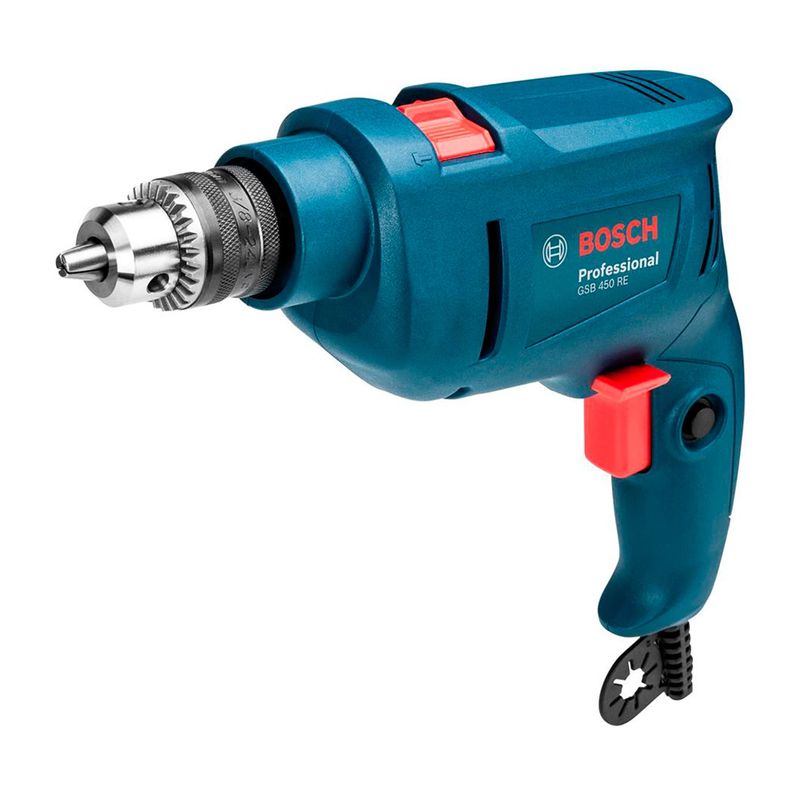Kit Furadeira de Impacto GSB 450 RE 127V + Jogo de Brocas 15 Peças - Bosch