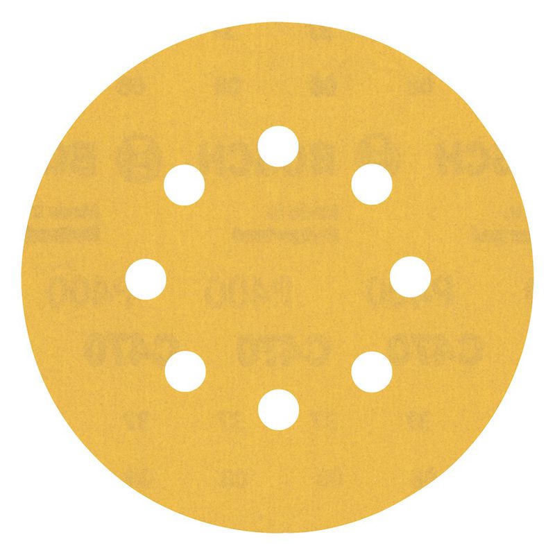 Disco de lixa Expert C470 125mm G400, 50 peças - Bosch 