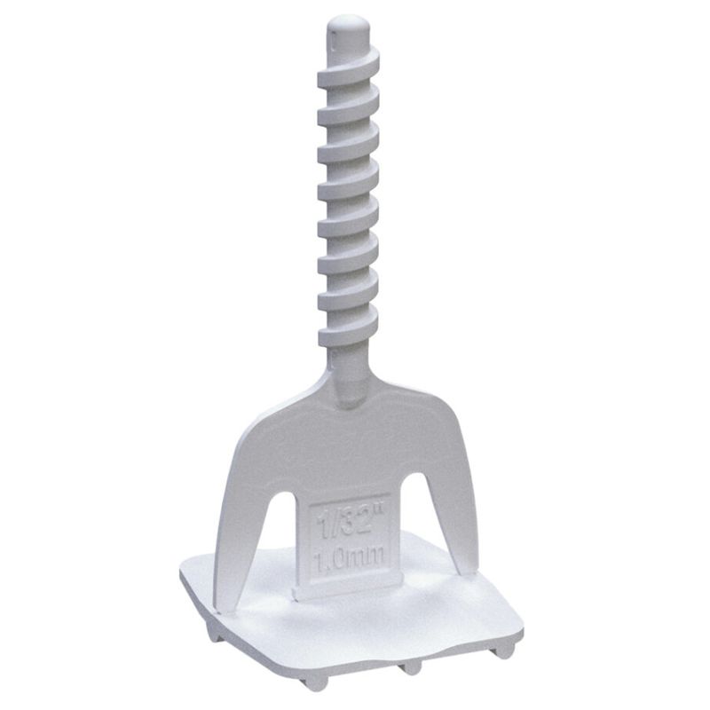 Kit Porca Niveladora Easy Spin 50und (62616) + Espaçador Easy Spin 1mm 50und (62592) - Cortag