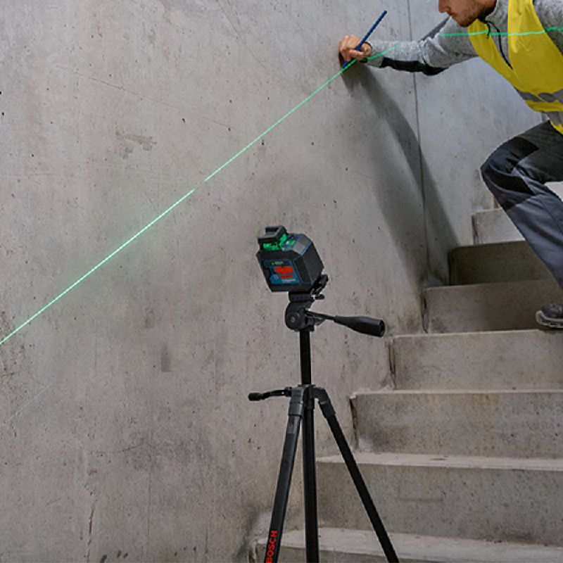 Nível Laser Verde de Linhas Cruzadas GLL 2-20G 10m - Bosch 