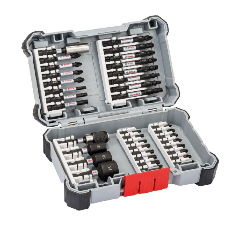 Kit Pontas e Soquetes Bosch Impact Control 36 Peças